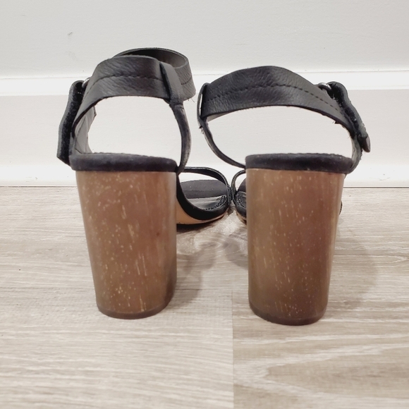 NEW Splendid Black ankle Strap Sandals - Picture 4 of 7